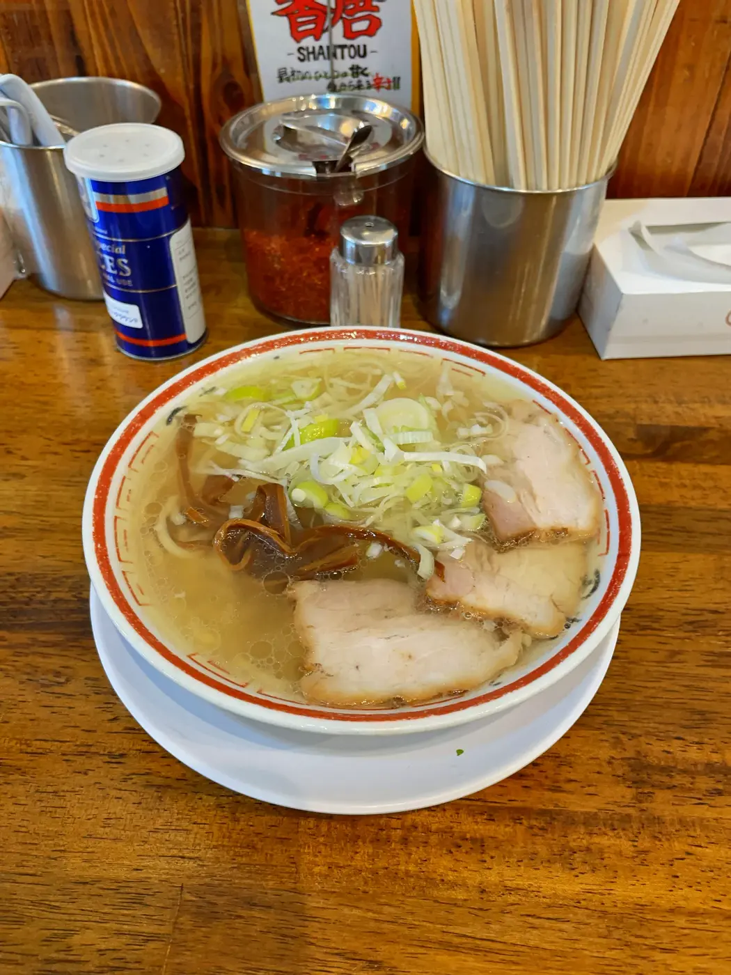 中華そば = 2025年5月3日 浅草(中華そば専門 田中そば店)
