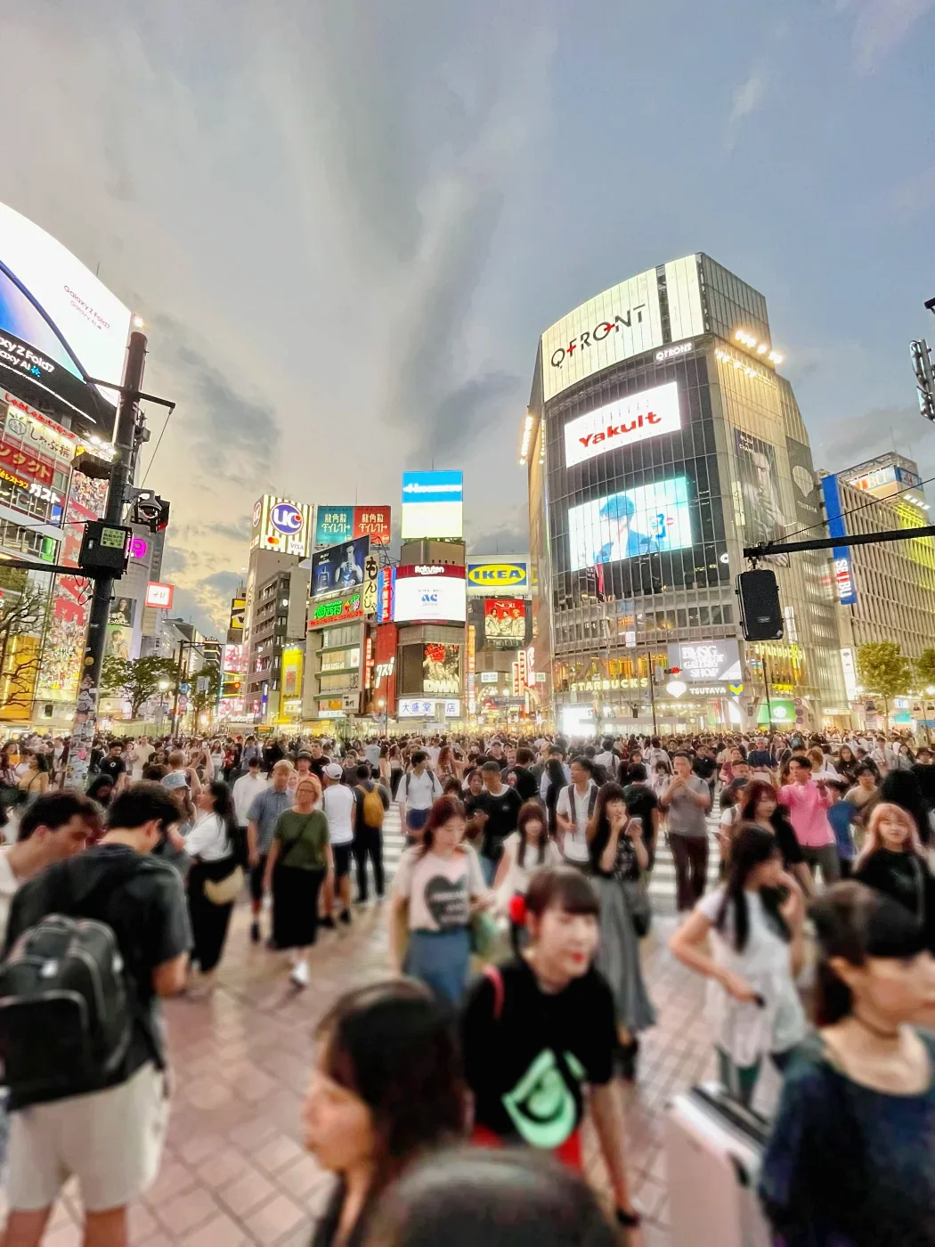渋谷スクランブル交差点