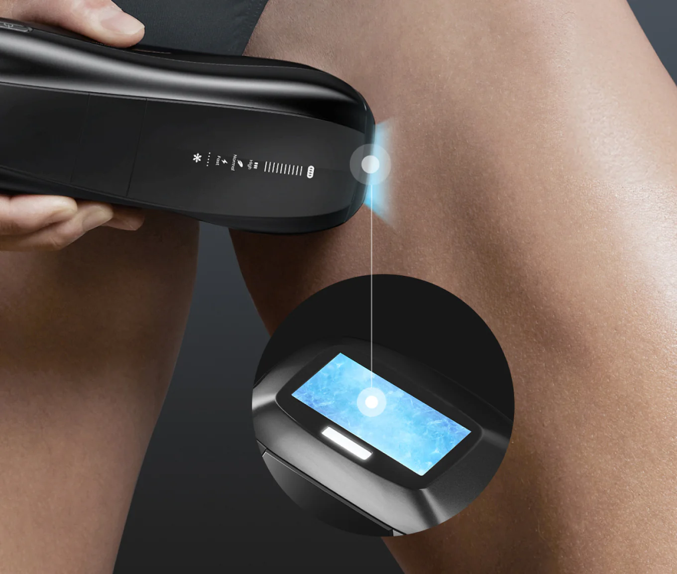 サファイア冷感技術のイメージ(Ulike公式サイトより)