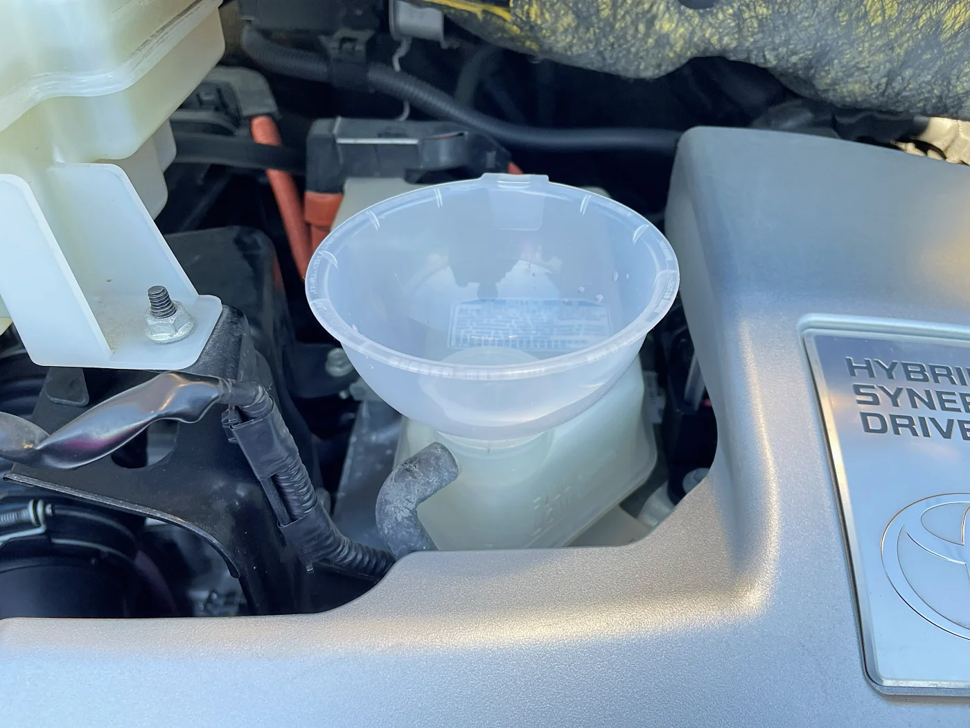 クーラント補充