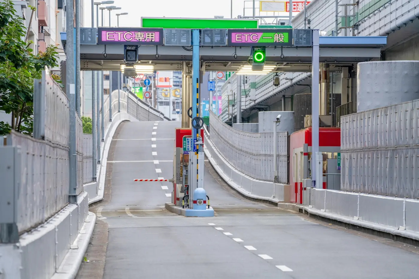 高速道路の料金所