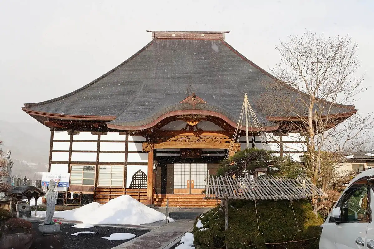 本堂 = 2024年3月9日 久昌寺